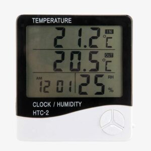Digital Temperature & Humidity LCD display Meter - with external sensor