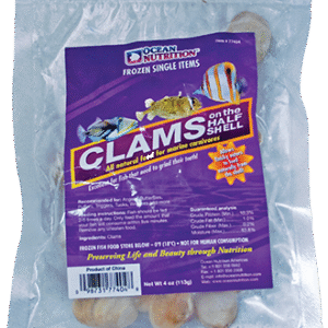 Ocean Nutrition CLAMS ON THE HALF SHELL